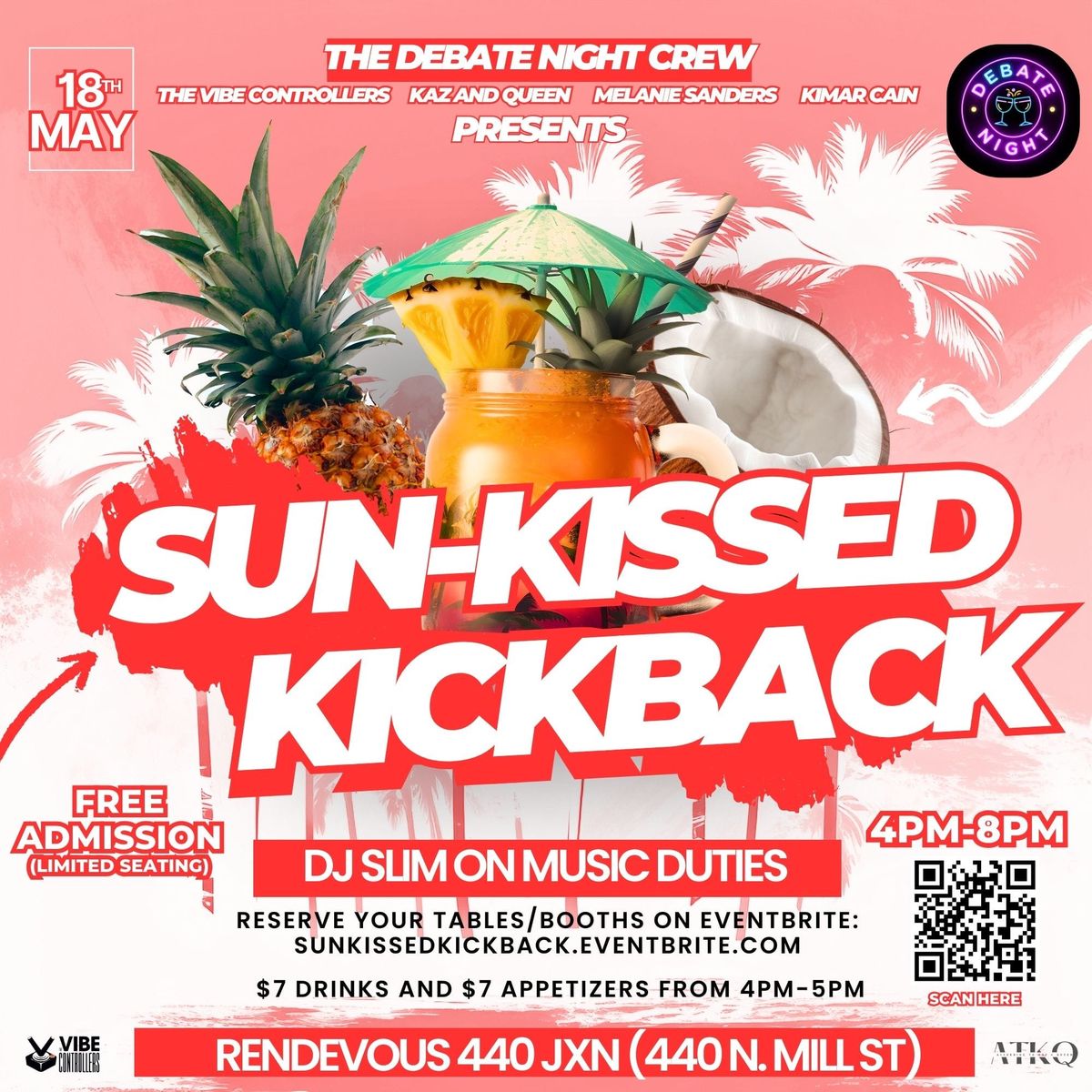 The Debate Night Crew Presents: The Sun-Kissed Kickback
