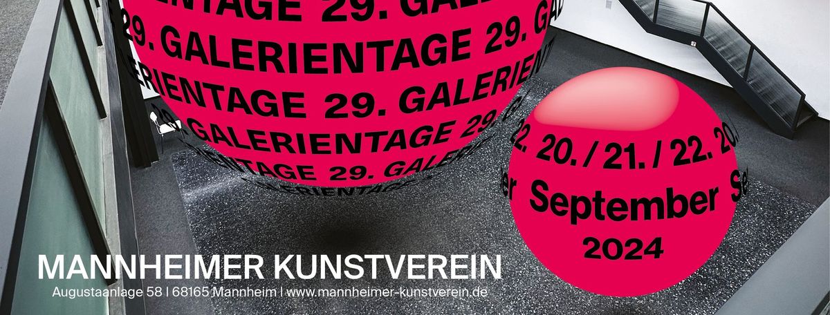 art & brunch - 29. Galerientage im Mannheimer Kunstverein e.V.