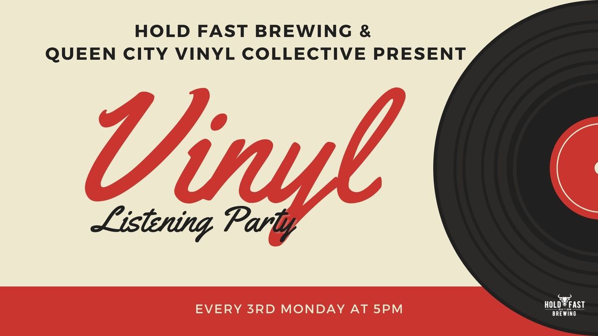 Vinyl Listening Party at Hold Fast Brewing