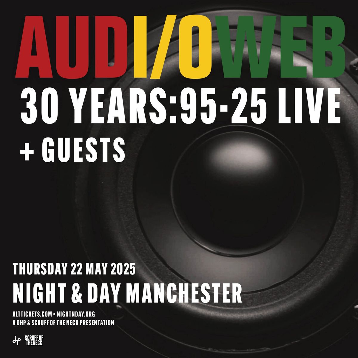 Audioweb live at Night & Day, Manchester