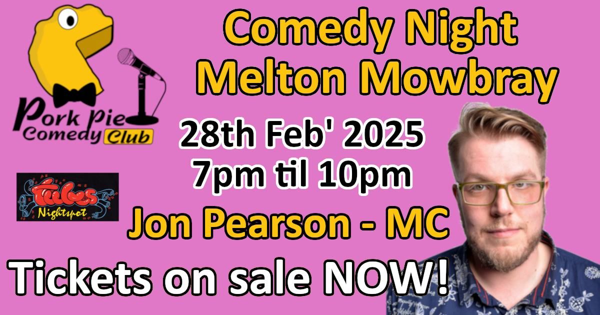 Comedy Club Melton Mowbray