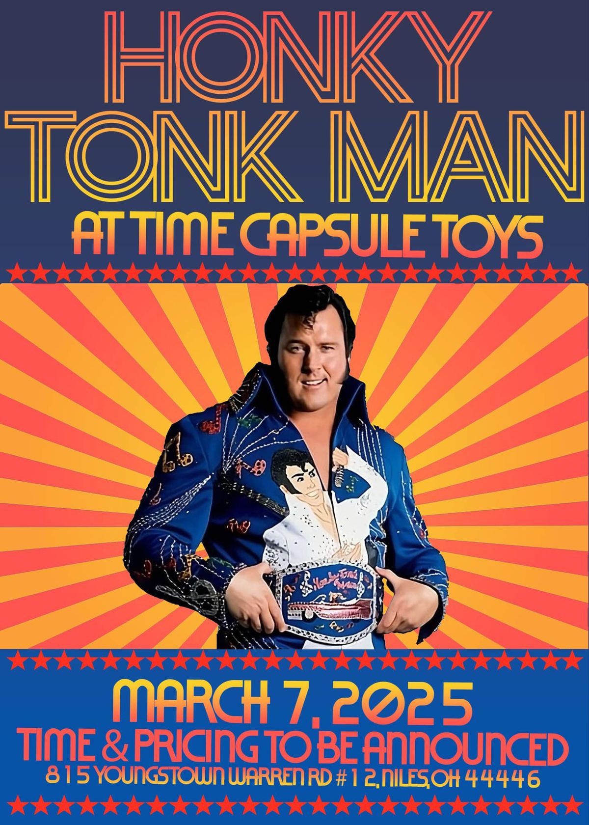 Honky Tonk Man in store signing!