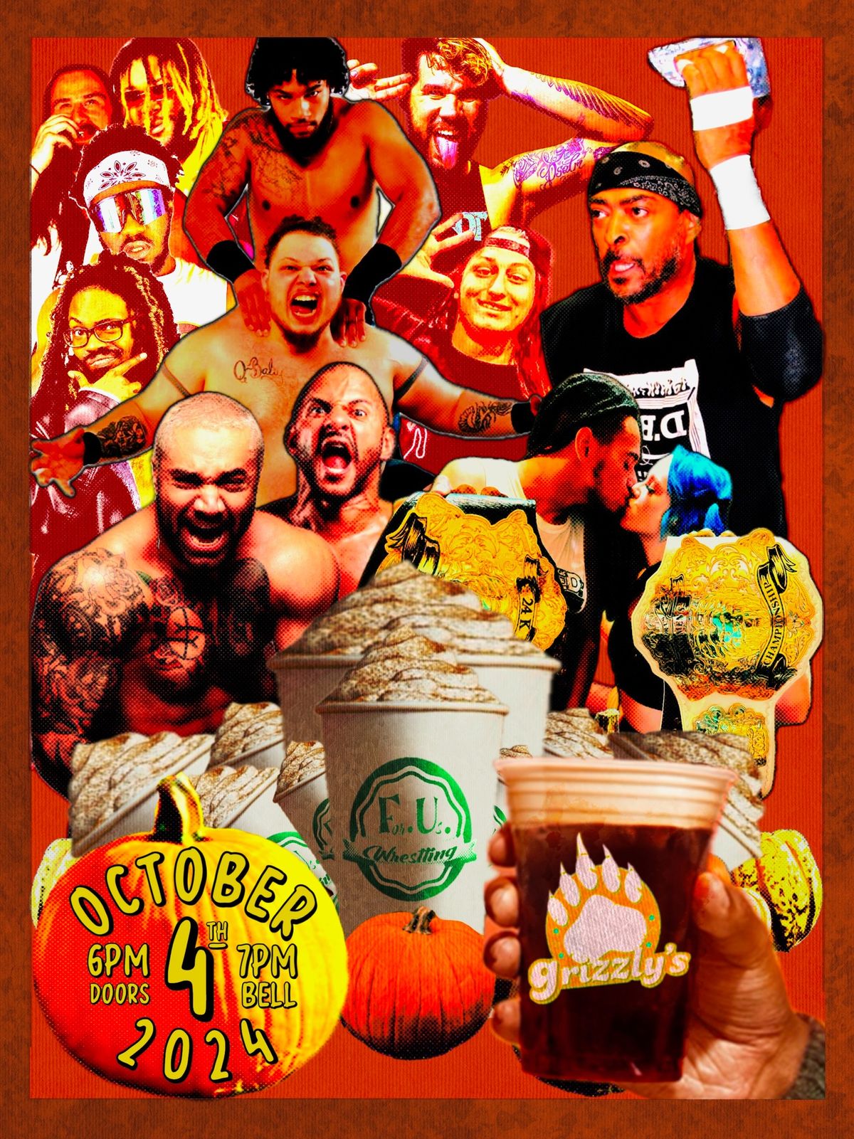 For Us Wrestling Presents: Pumpkin spiced legdrops 