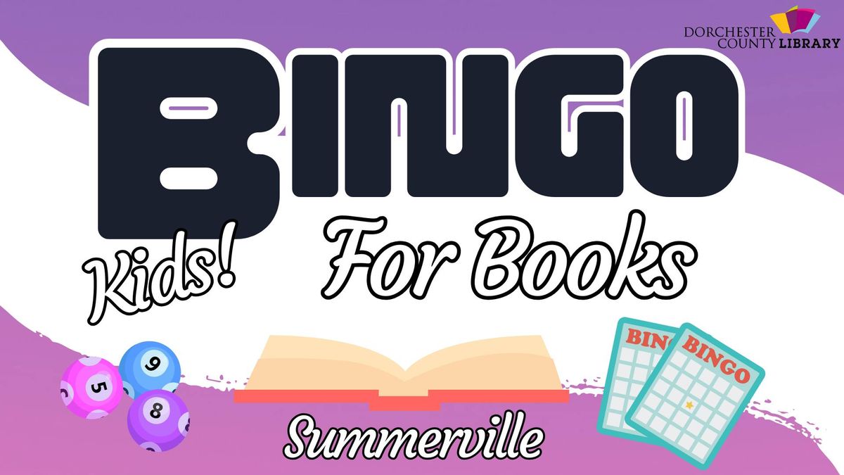 Kids' Bingo for Books - Summerville