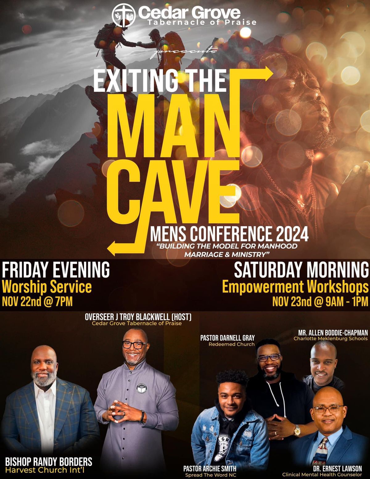 \u201cBuilding The Model For Manhood, Marriage & Ministry\u201d