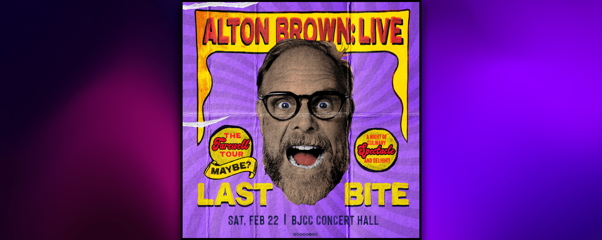 Alton Brown at Texas Trust CU Theatre at Grand Prairie