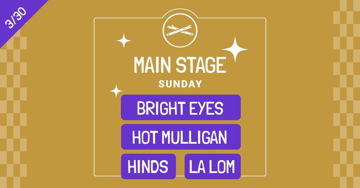 Treefort Music Fest 2025 (MAIN STAGE ONLY SUNDAY)