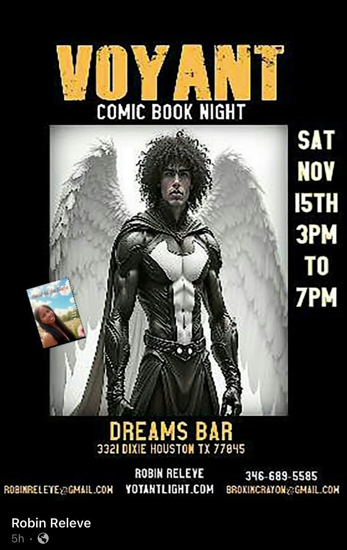 Voyant Comic Book Night -Robin Releve