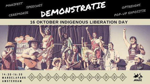 Demonstratie: Indigenous Liberation Day