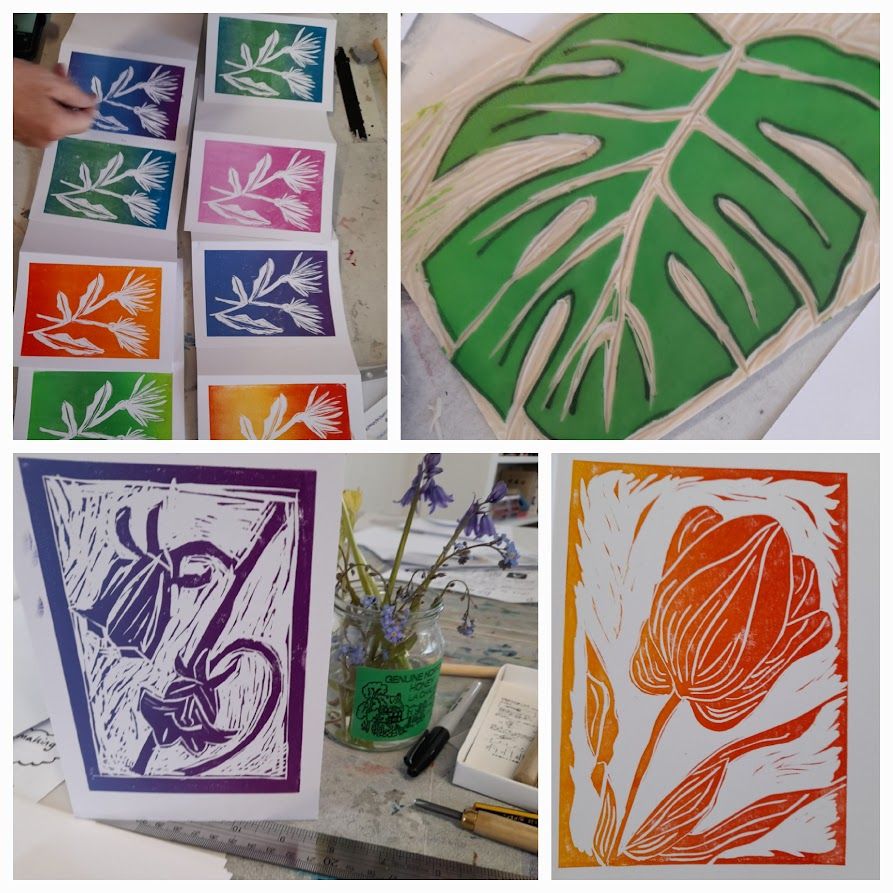 Beginners Linocut Printing Taster Evening