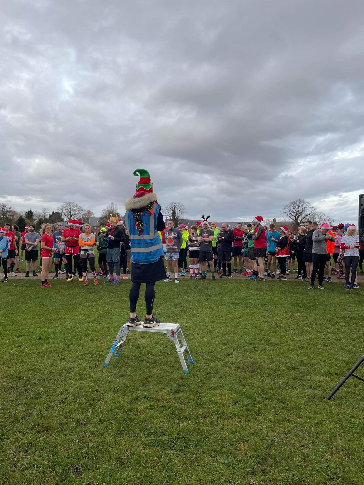 Newark parkrun Christmas Day \ud83c\udf84 