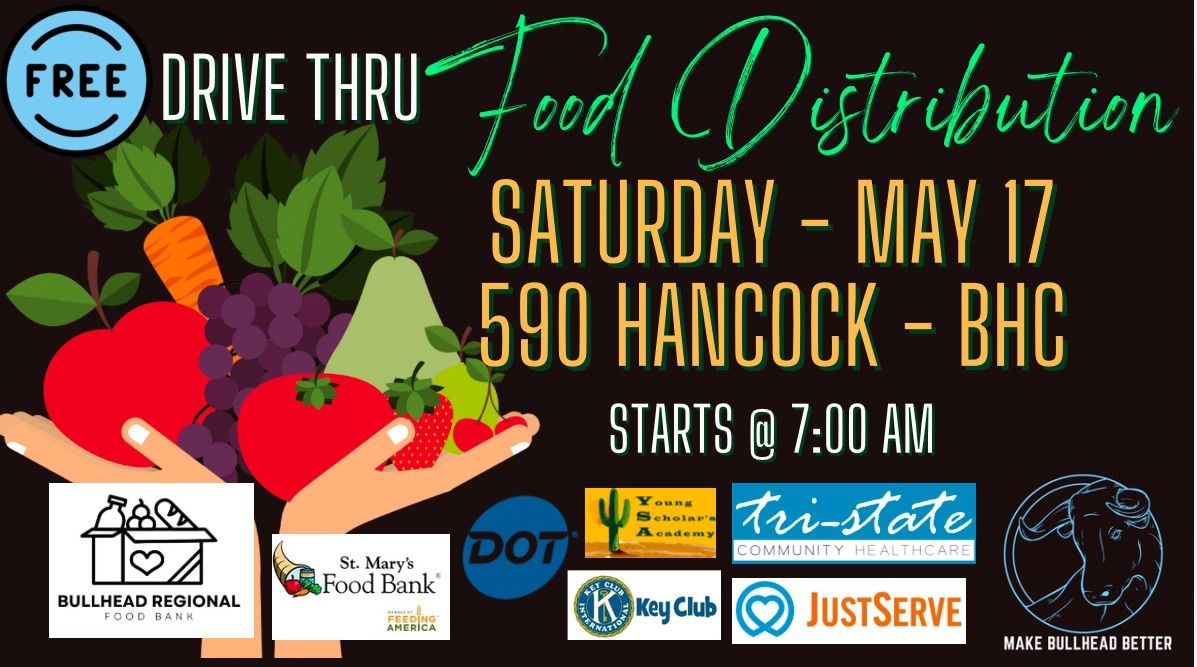 FREE - Drive ThruFood Distribution - May 17