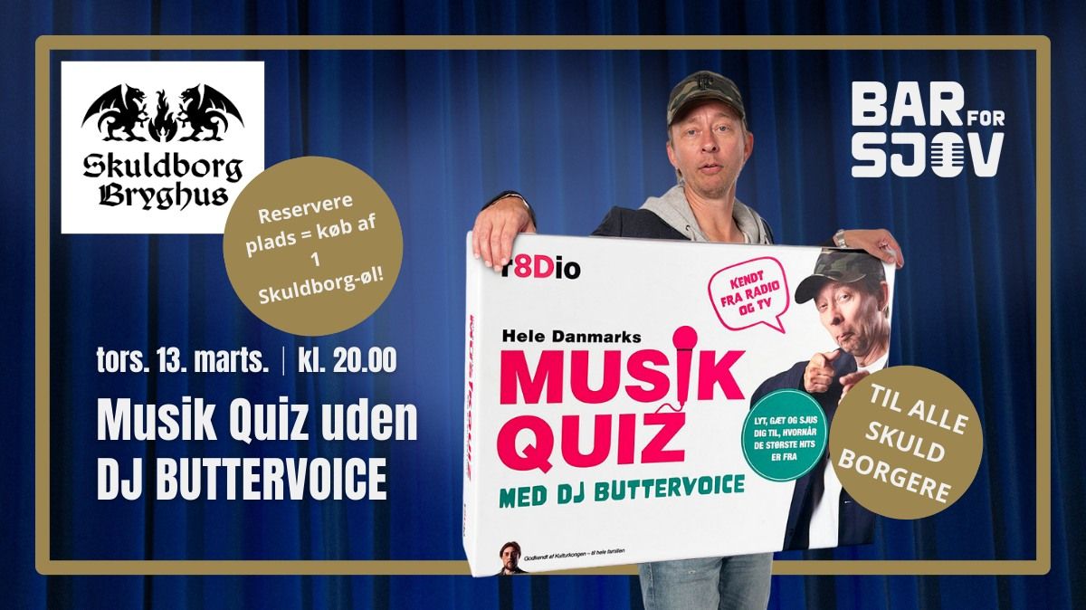 Musik Quiz Uden DJ BUTERVOICE