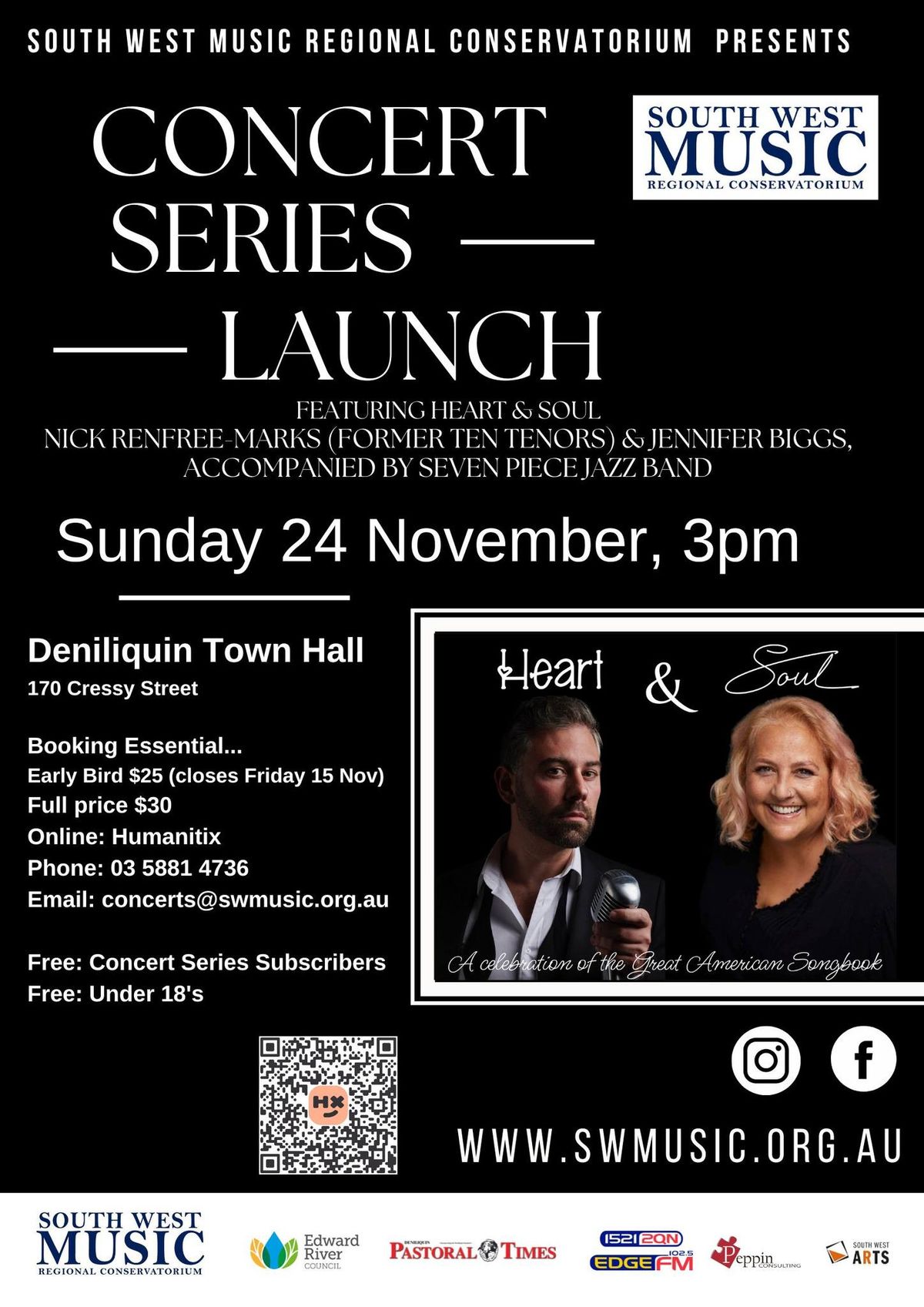 Concert Series Launch - Heart & Soul