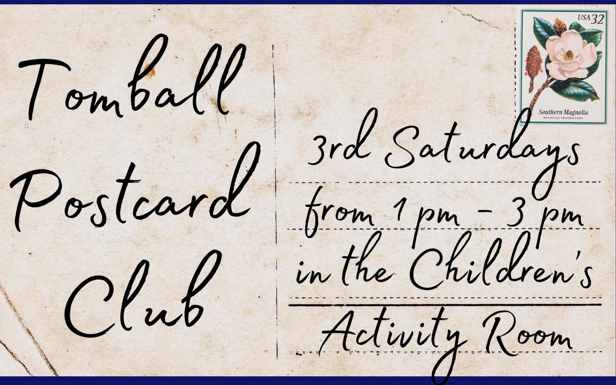 Tomball Postcard Club