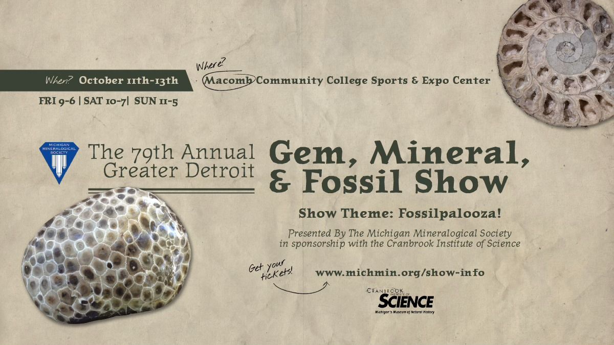 79th Annual Gem, Mineral, & Fossil Show