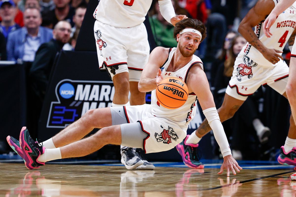 Wisconsin Badgers at BYU Cougars Mens Basketball at Delta Center