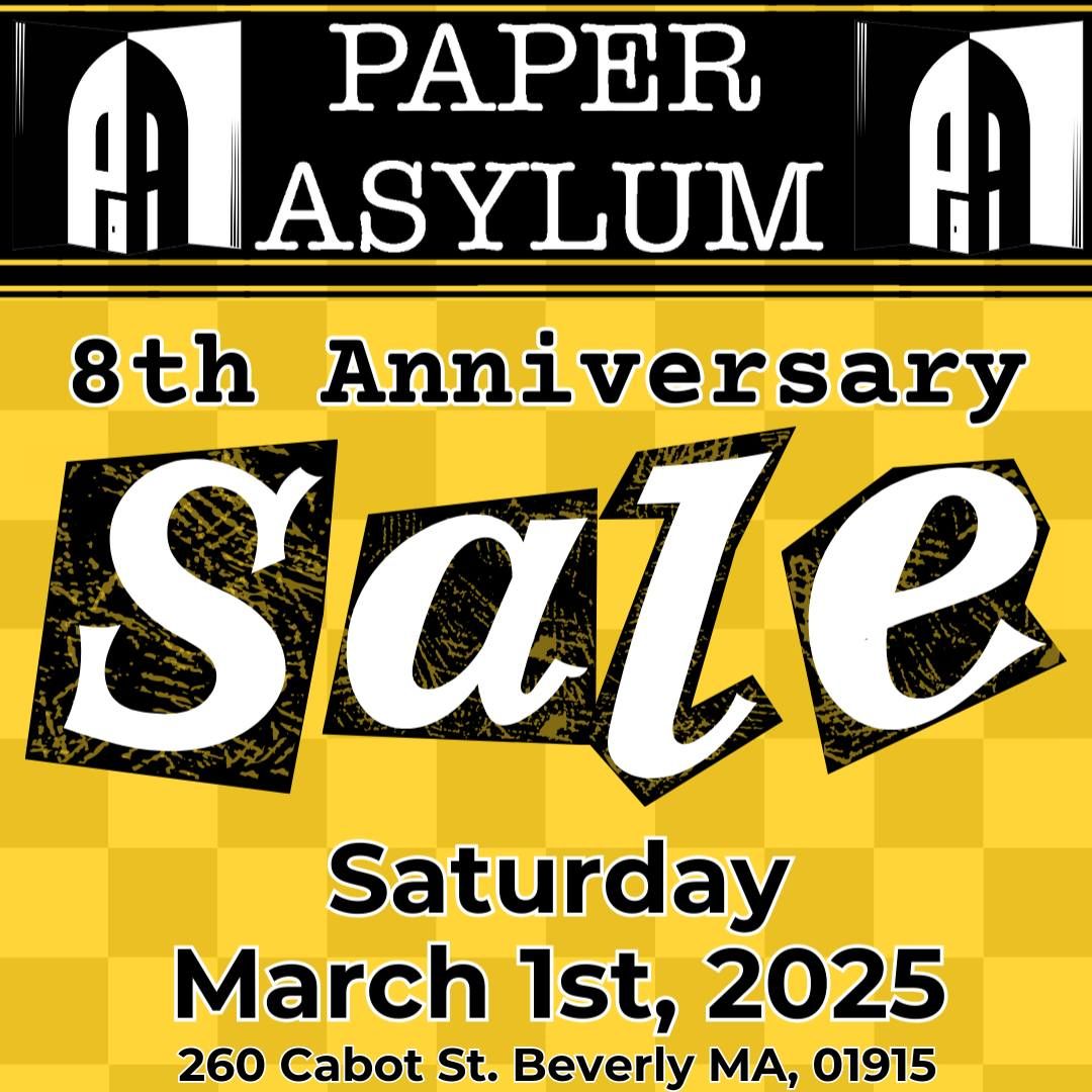 Paper Asylum's 8th Anniversary Sale!