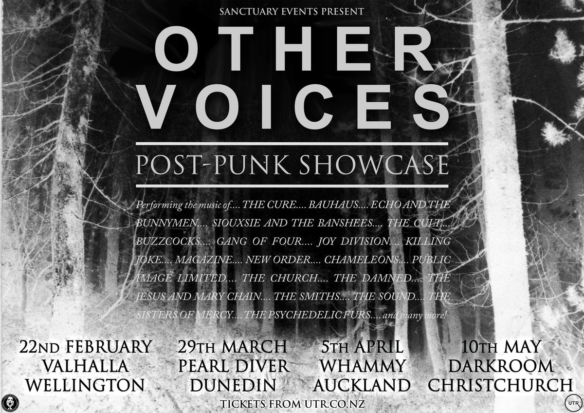 OTHER VOICES : Post-Punk Showcase - Christchurch