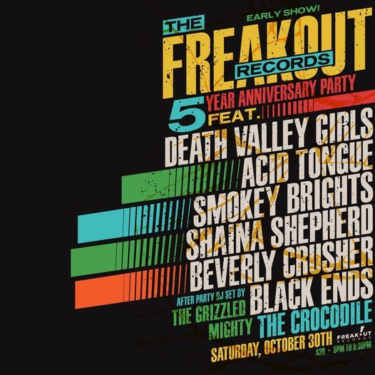 Freakout Records 5 Year Anniversary Party
