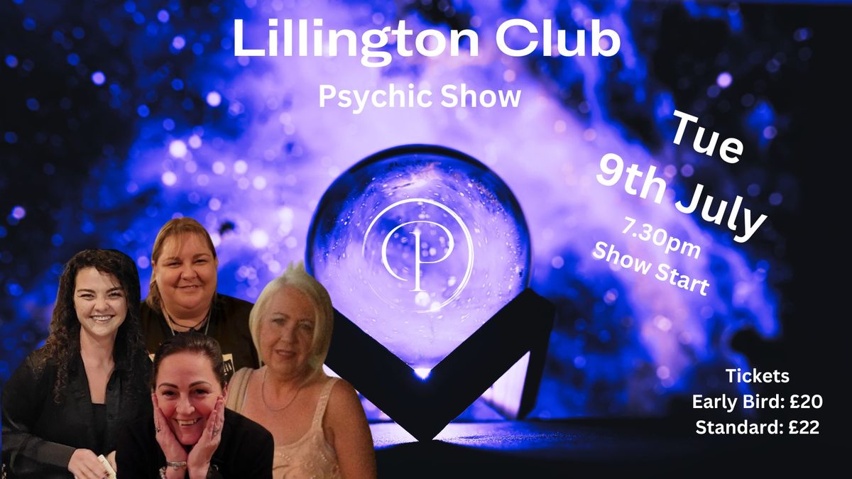 Psychic Medium Show - Lillington Club