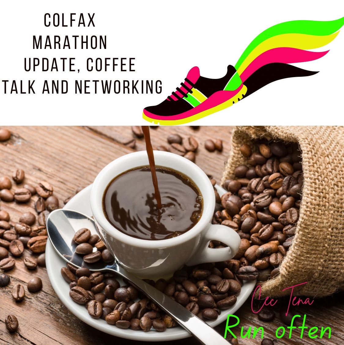 Coffe talk and Colfax Marathon update at Lucy Coffee \u2615\ufe0f 