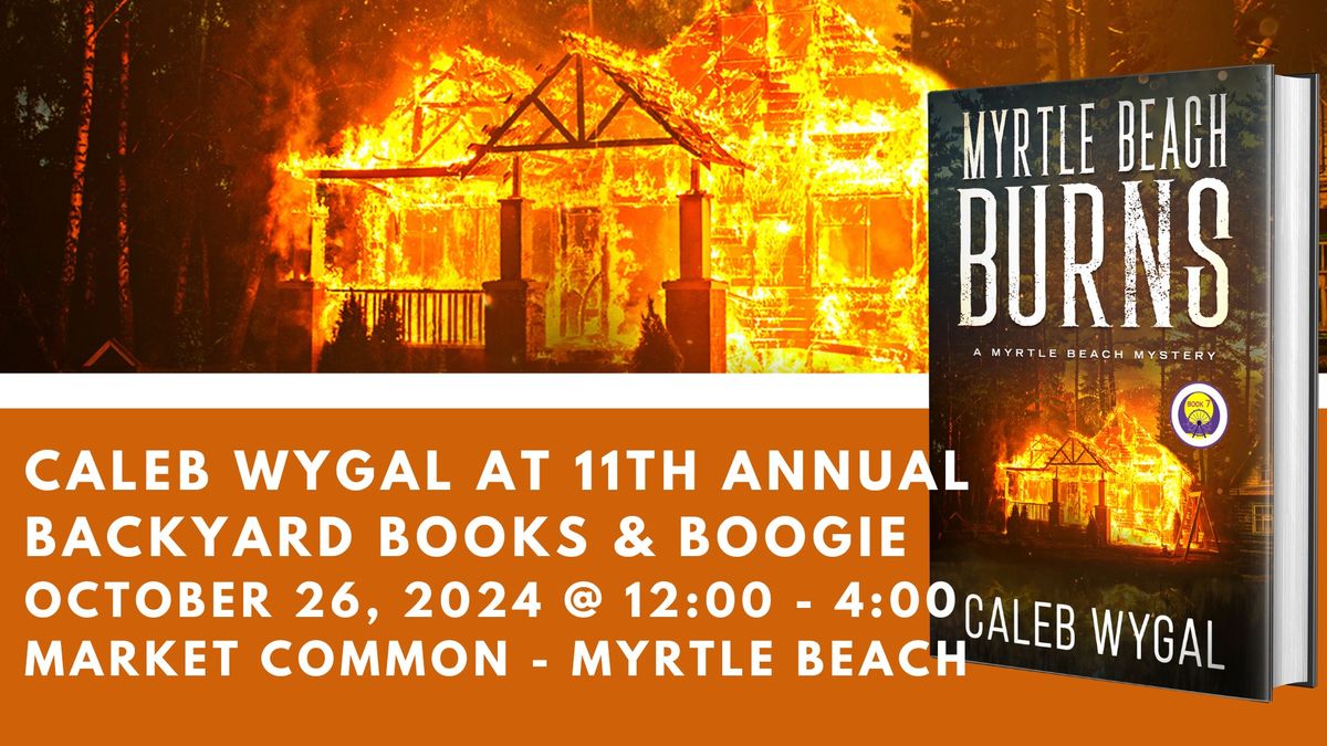 Caleb Wygal Book Signing at the 11th Annual Backyard Books & Boogie!