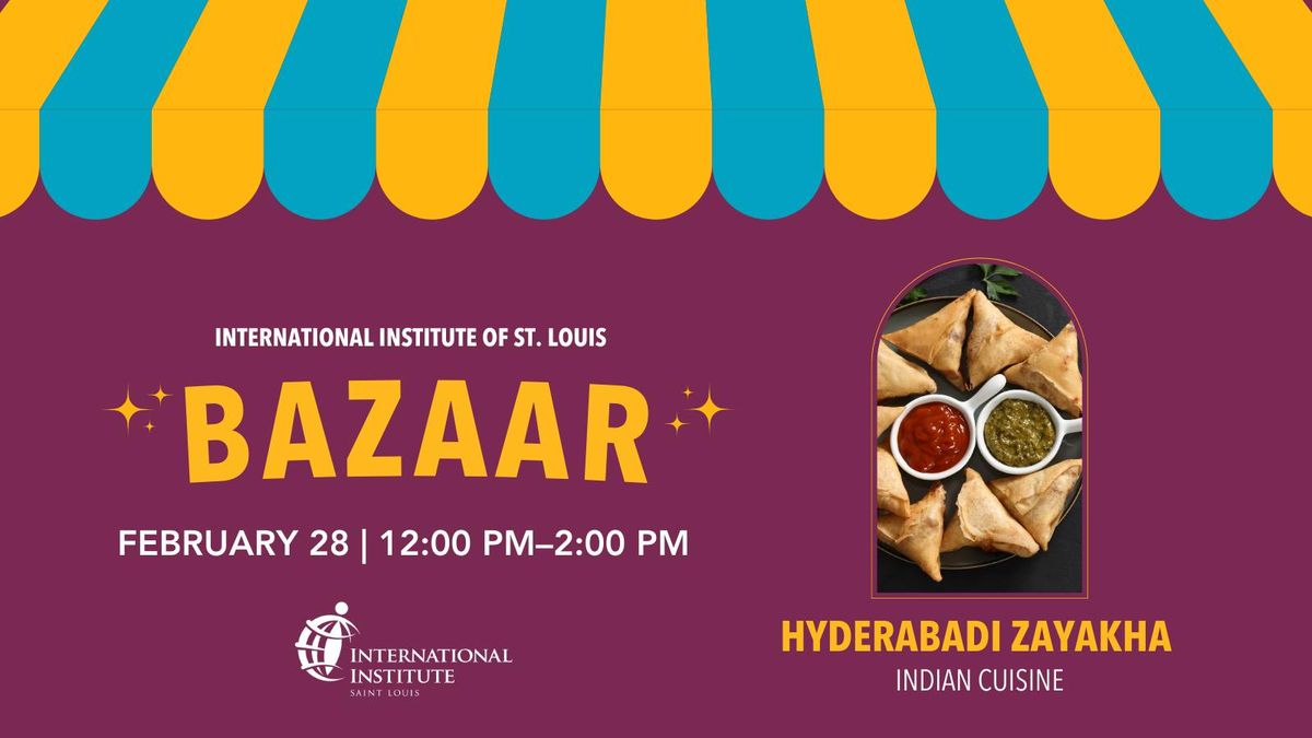 Community Bazaar with Hyderabadi Cuisine