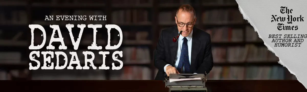 David Sedaris at Steinmetz Hall at Dr Phillips Center
