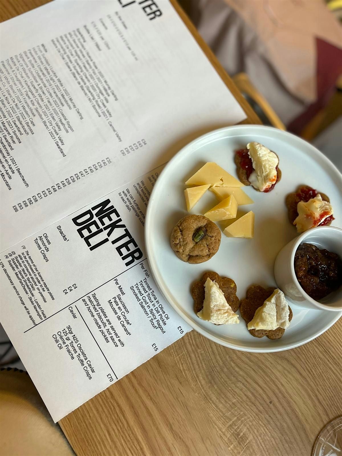 Traditional British Cheese & New Wave, New World Wine Tasting @ Nekter