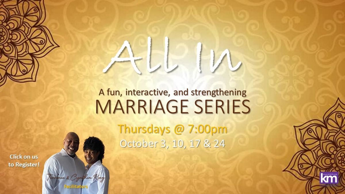 All In Marriage Series | The Problem in Marriage