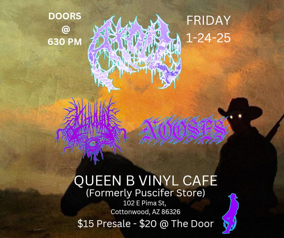 Atoll\/Kthulhu\/Nooses - Queen B Vinyl Cafe!!