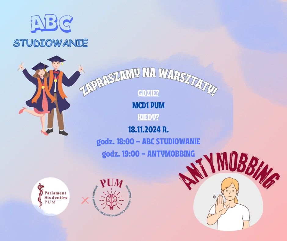 \ud83d\udcda Warsztaty ABC Studiowania & Antymobbing \ud83d\udcda