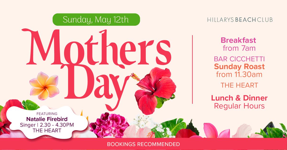 Mother's Day at Hillarys Beach Club