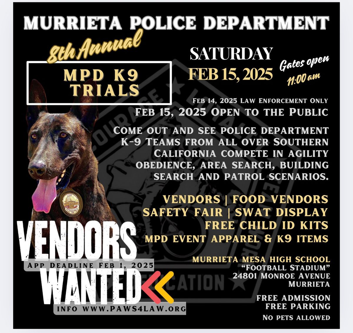 Murrieta Police K9 Trials