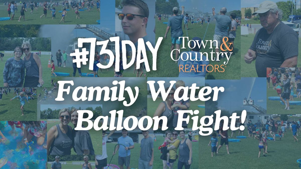 #731Day Family Water Balloon Fight 