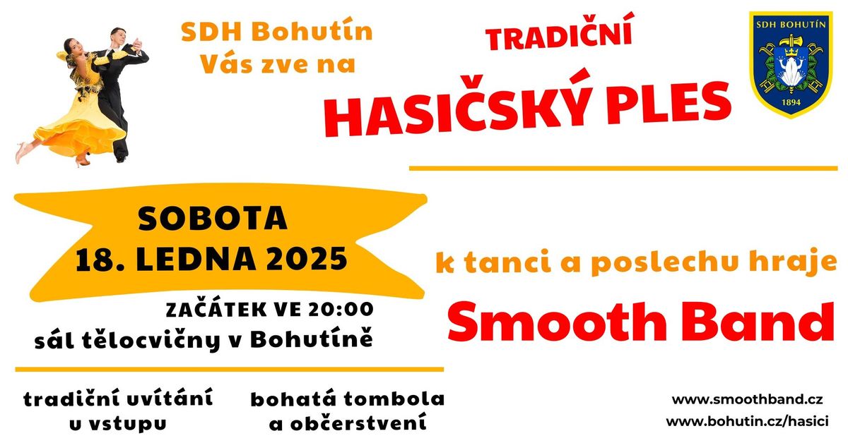 Tradi\u010dn\u00ed hasi\u010dsk\u00fd ples - 18. ledna 2025 - 20:00