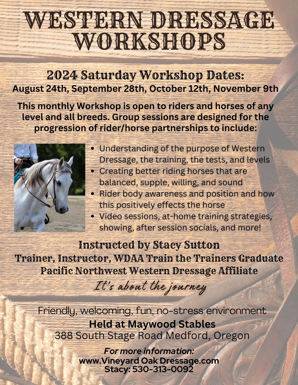 Western Dressage Workshop