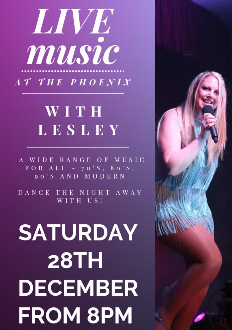 Live Music with Lesley Ann Armstrong