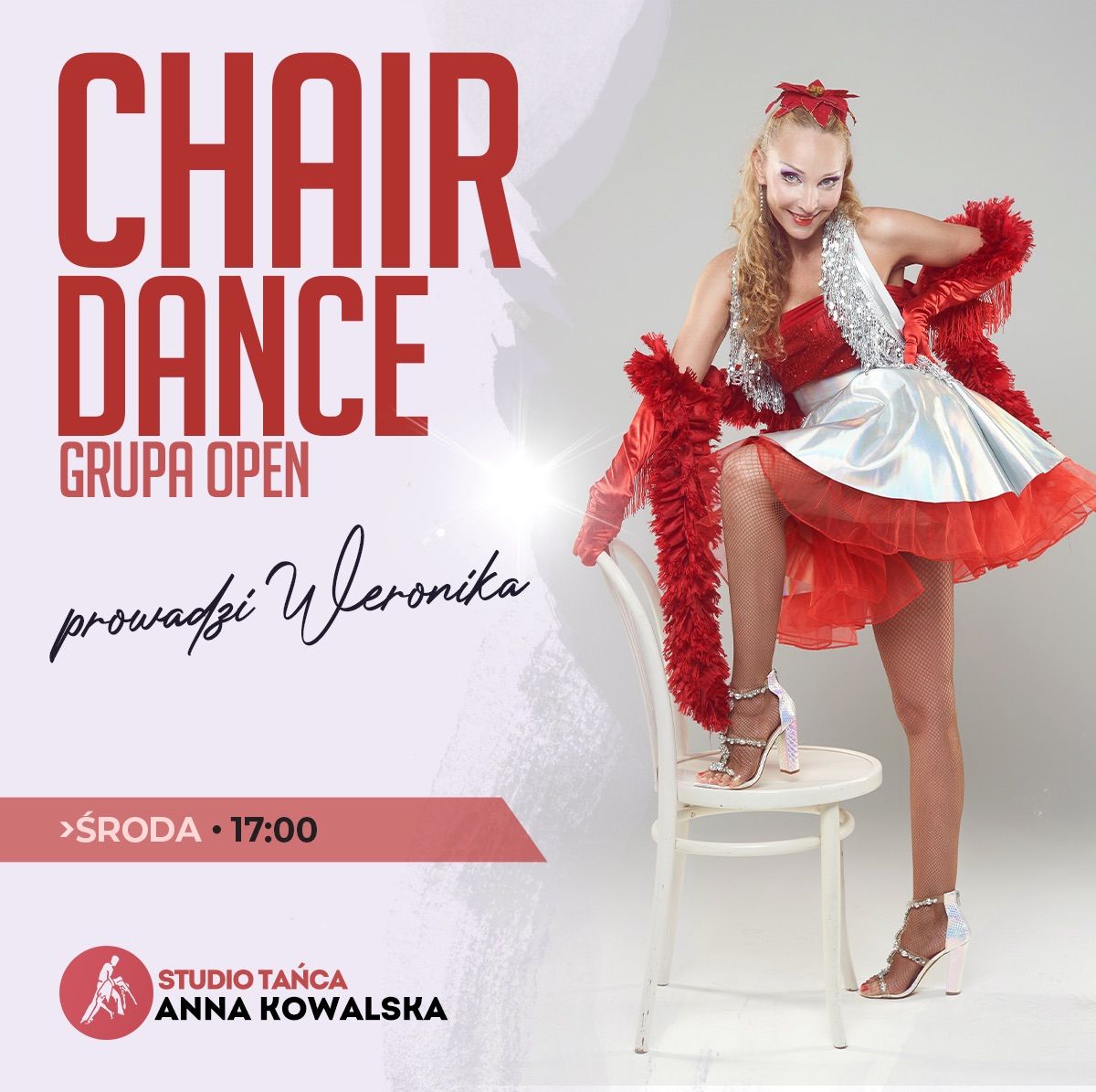 Burleska na krzes\u0142ach - Chair dance- nowa grupa !!!