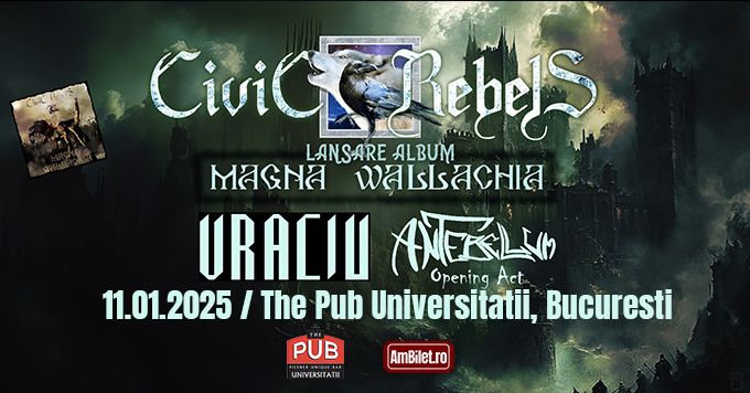 CiviC Rebels \u00ab Lansare album Magna Walachia \u00bb