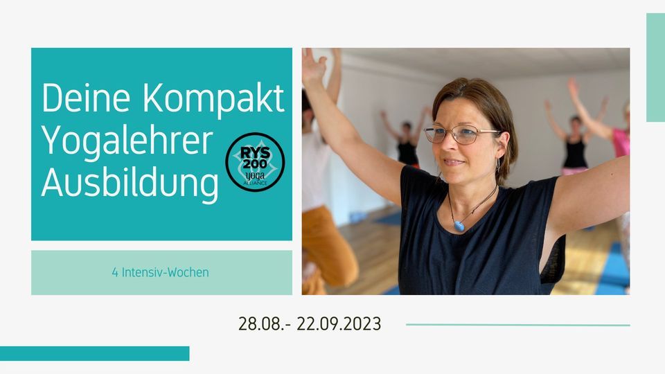 Kompakt Yogalehrer Ausbildung 2023 mit Lisa & Jan Wolk \u2013 RYS 200