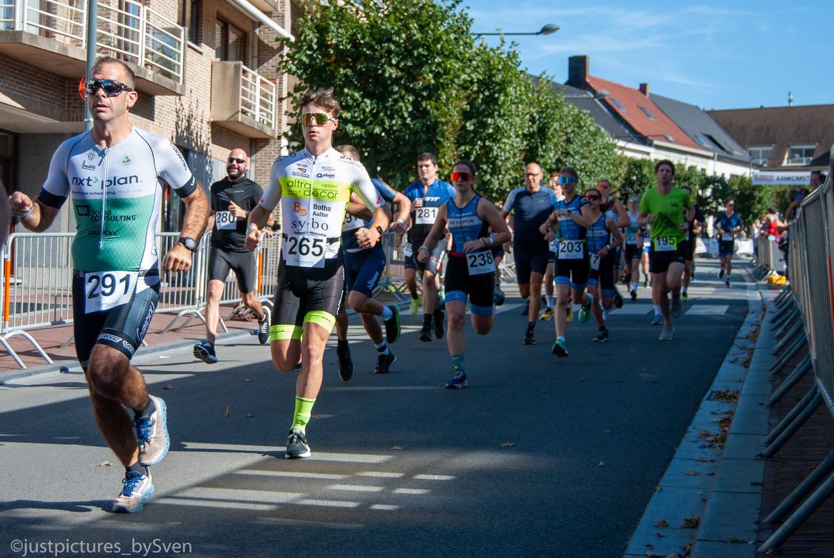 5de Vuylsteke constructie Duatlon Bellegem: just for fun + Belgisch Kampioenschap Duatlon LD