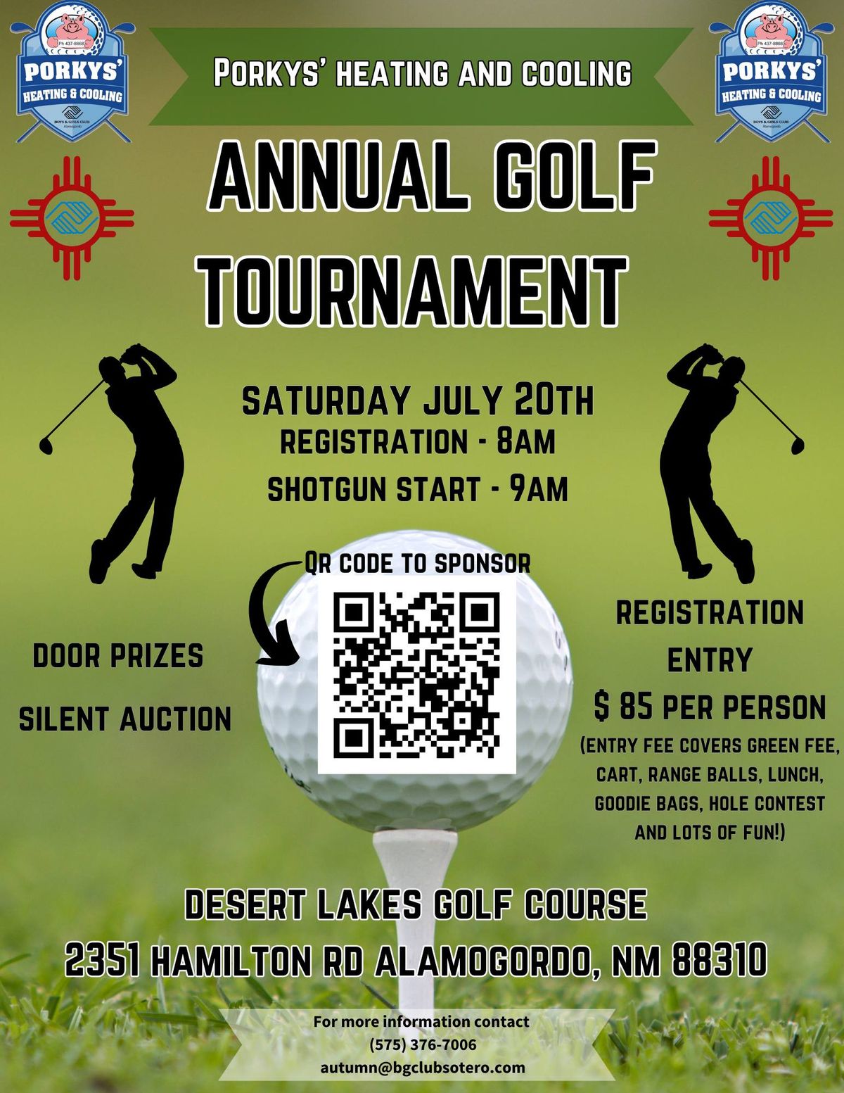 Porkys' Heating and Cooling Annual Golf Tournament 