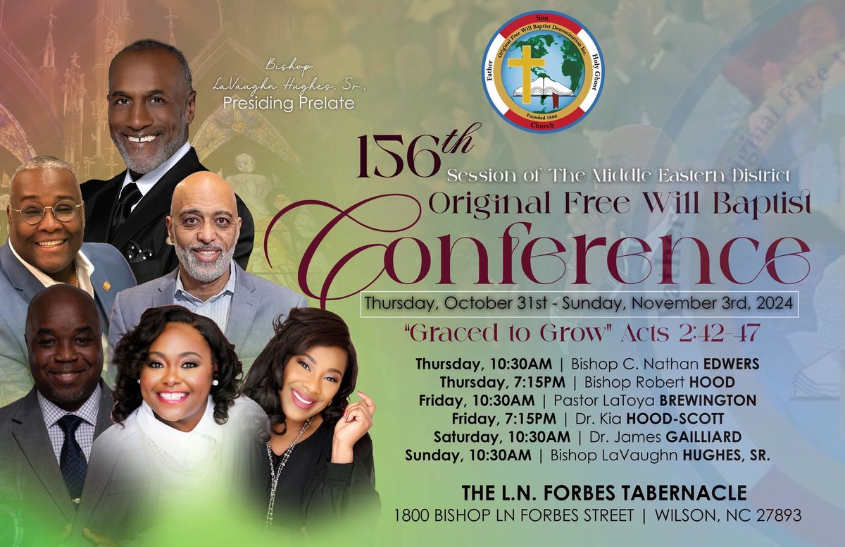 156th ANNUAL CONFERENCE