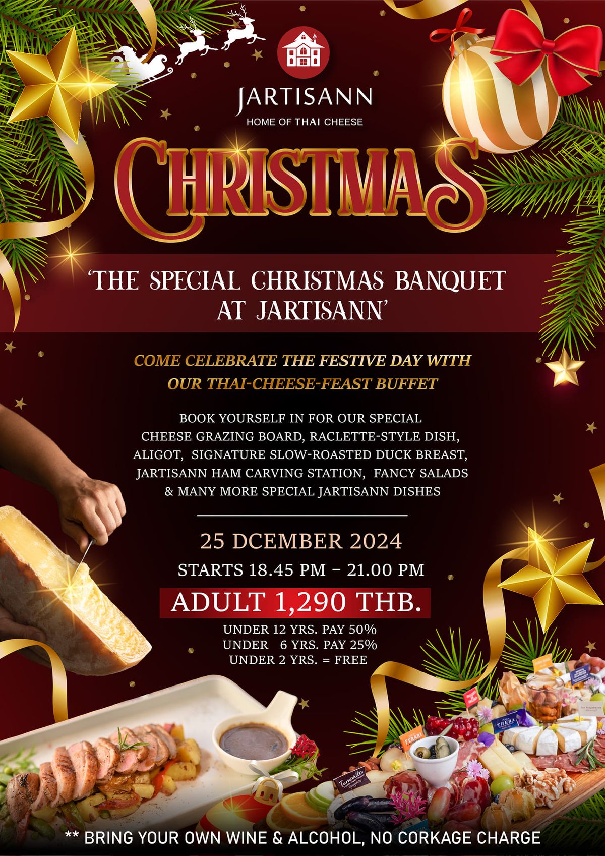 The Special Christmas Banquet at Jartisann