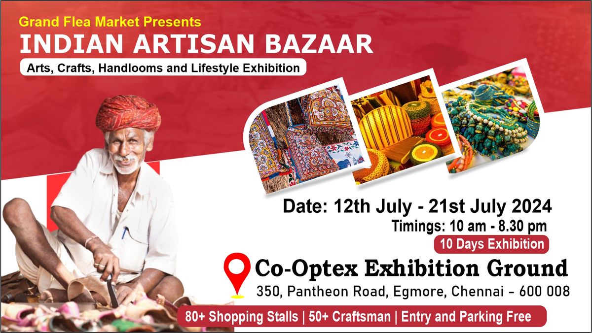 Indian Artisan Bazaar - Arts, Crafts, Handlooms and Lifestyle Exhibition