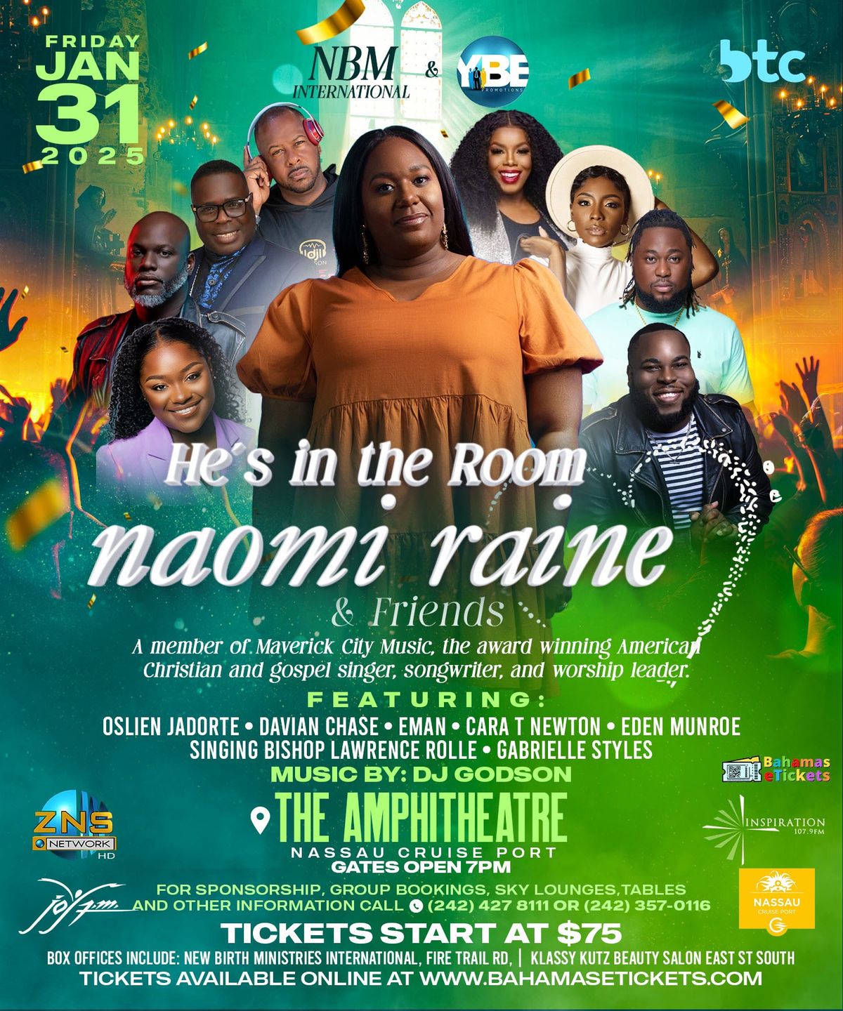 He\u2019s In The Room featuring Naomi Raine & Friends 