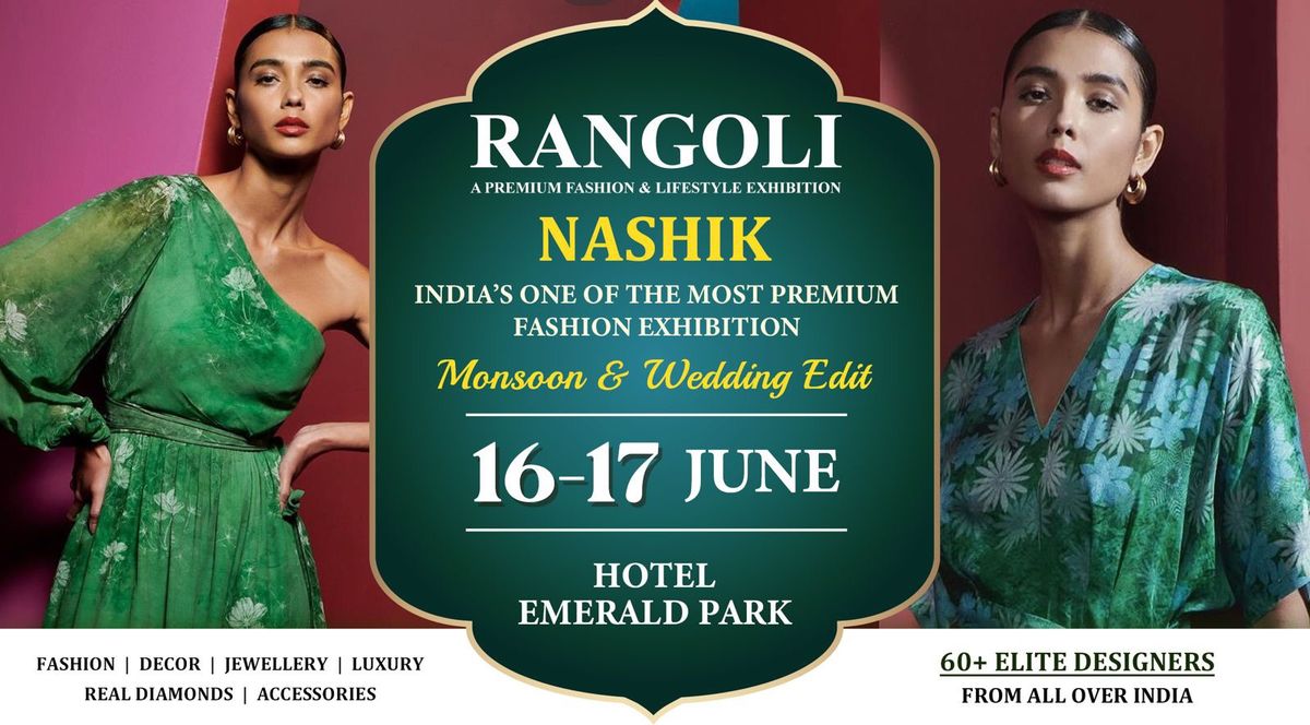 NASHIK MEGA MANSOON & WEDDING SPE.  EXHIBITION BY RANGOLI EXHIBITIONS  