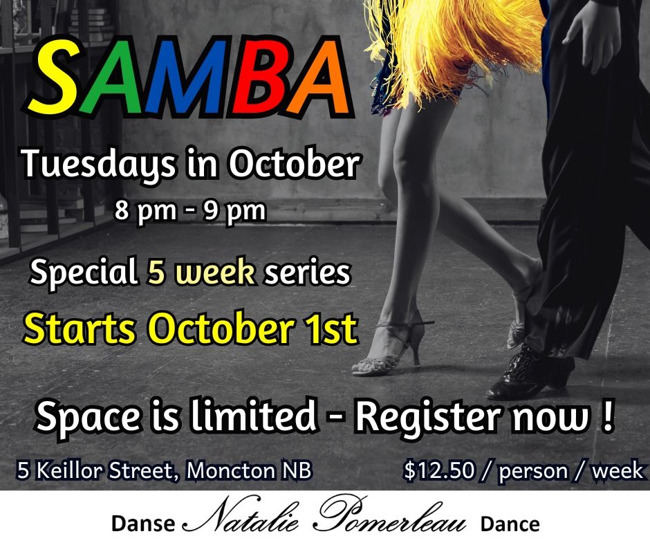 SAMBA - SPECIAL SERIES - WEEK 1 of 5